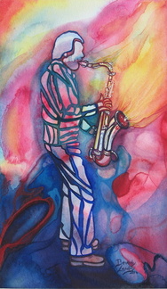 Jazz Band, Sax Player
